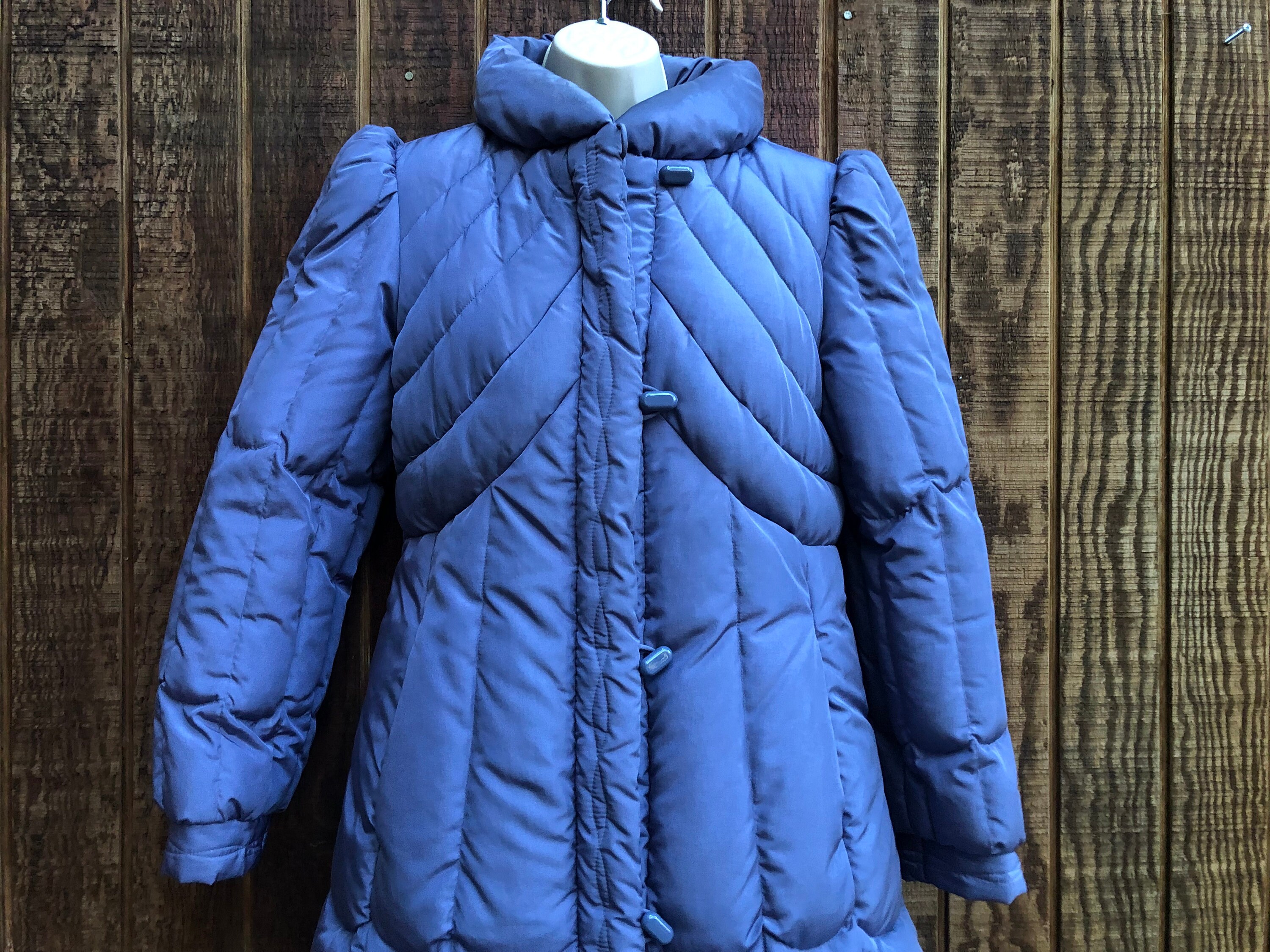 J Gallery DOWN Vintage Long Puffer Jacket Coat Zipper J Gallery DOWN Vintage Long Puffer Jacket Coat Zipper