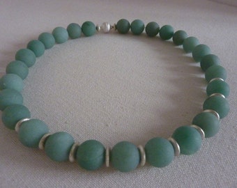 Necklace Silver, Amazonite