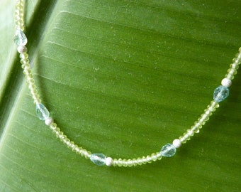 Chain Topaz Drops, Peridotlinsen