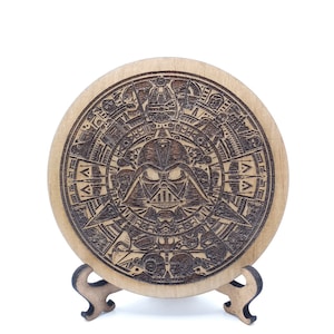 Disc Golf Mini Marker with Vader inspired design