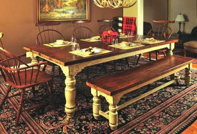 Farm Table Stockton by The Louden Furniture Company Etsy