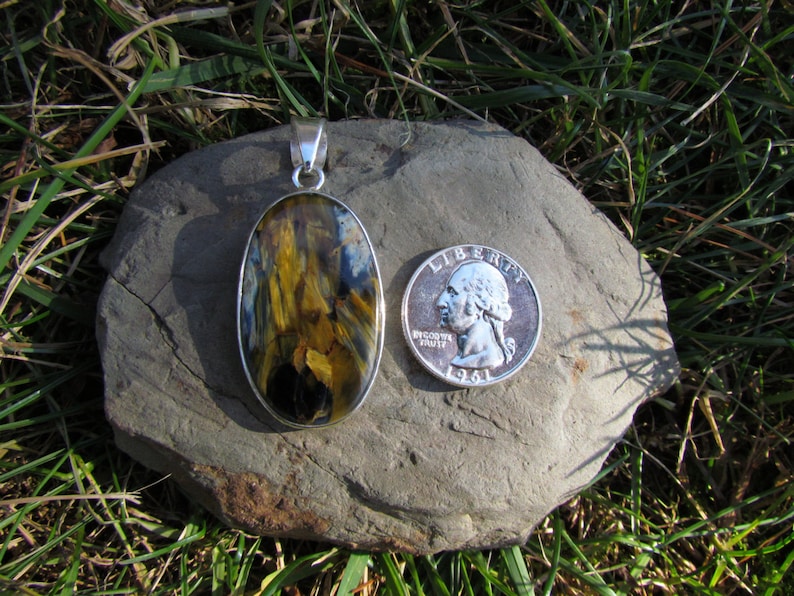 Pietersite Sterling Silver Pendant