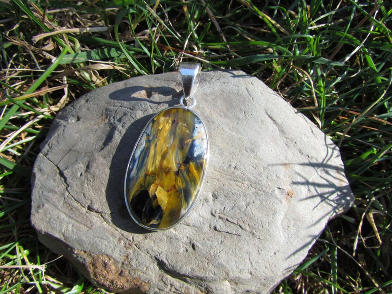 Pietersite Sterling Silver Pendant