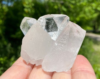Clear Quartz Crystal Cluster