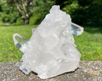 Clear Quartz Crystal Cluster