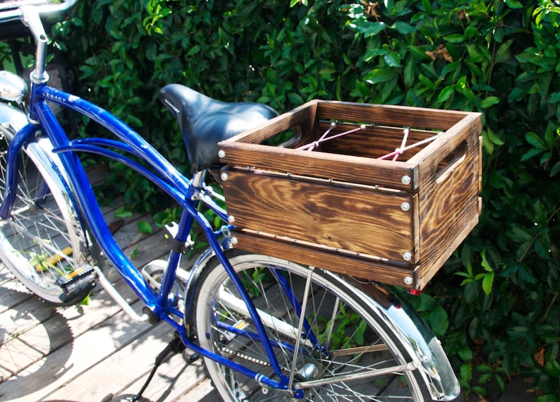 diy bike basket rear