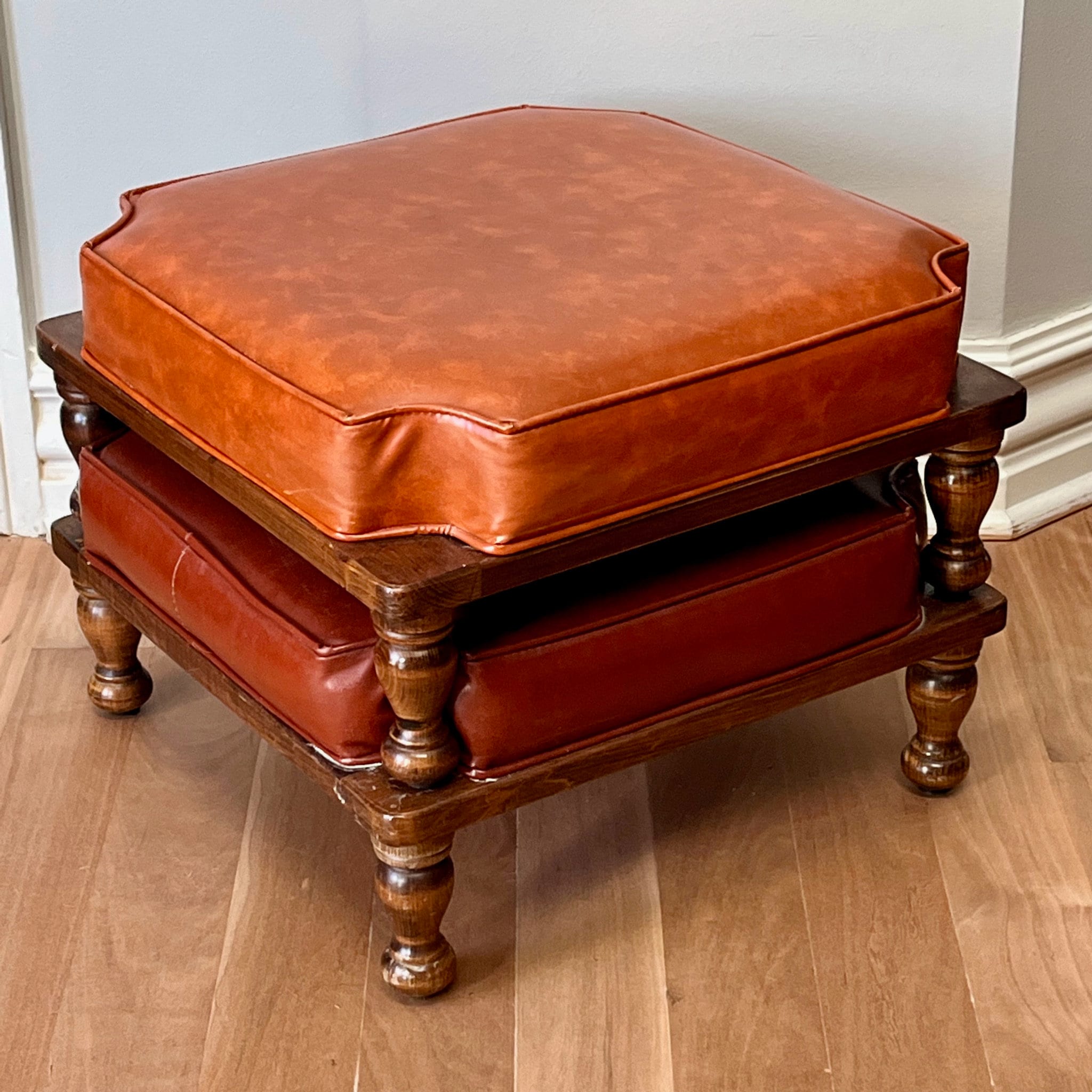 Ethan allen stacking stools deals