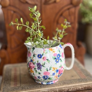Vintage Royal Winton Creamer Grimwades England Old Cottage Chintz Creamer Collection Free Shipping