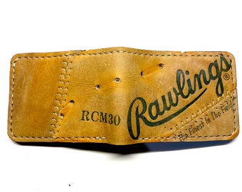 Repurposed Rawlings Baseball Glove Bifold