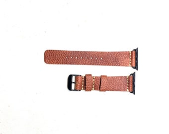 Football Leather Apple Watch Band (38mm, 40mm, 41mm)