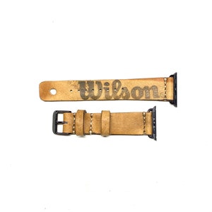 Wilson Baseball Glove Apple Watch Band (38mm, 40mm, 41mm)