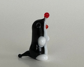 モグラのミニチュアコレクションガラス動物置物