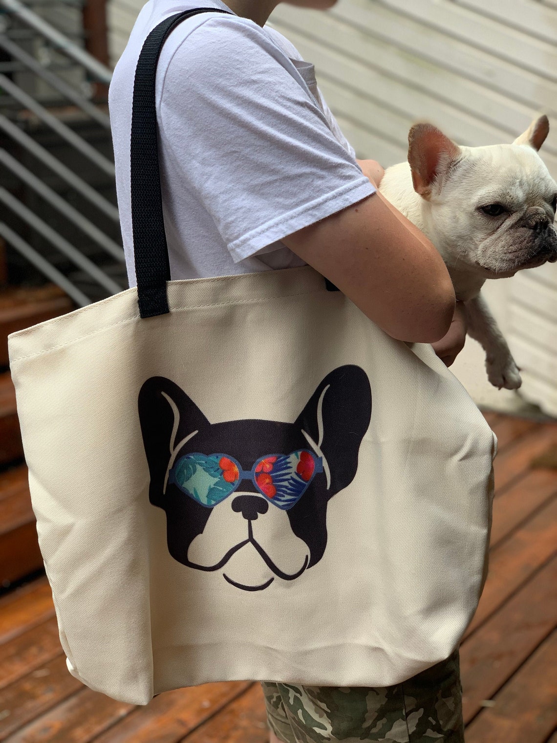 French Bulldog Tote Bag Etsy