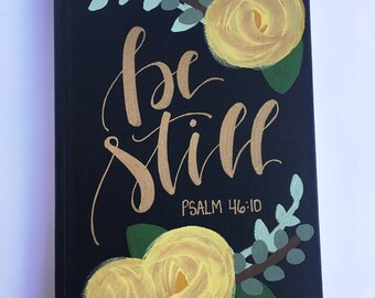 Hand Painted Journal - Prayer Journal - Journal - Personalized Gift - Graduation Gift - Personalized Journal - Graduation Gift - Graduate
