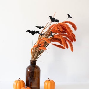 Felt Bat House Plant Stakes for Cute Halloween Decor image 6