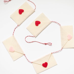 Love Letters Felt Valentine's Day Decor for Kid's Bedroom, Classroom, Coffee Bar, and Home Decor image 5