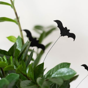 Felt Bat House Plant Stakes for Cute Halloween Decor image 10