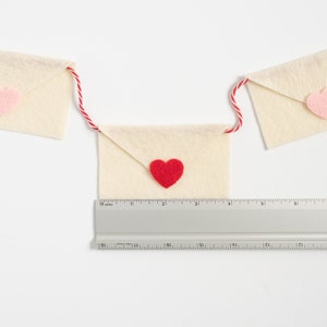 Love Letters Felt Valentine's Day Decor for Kid's Bedroom, Classroom, Coffee Bar, and Home Decor image 4