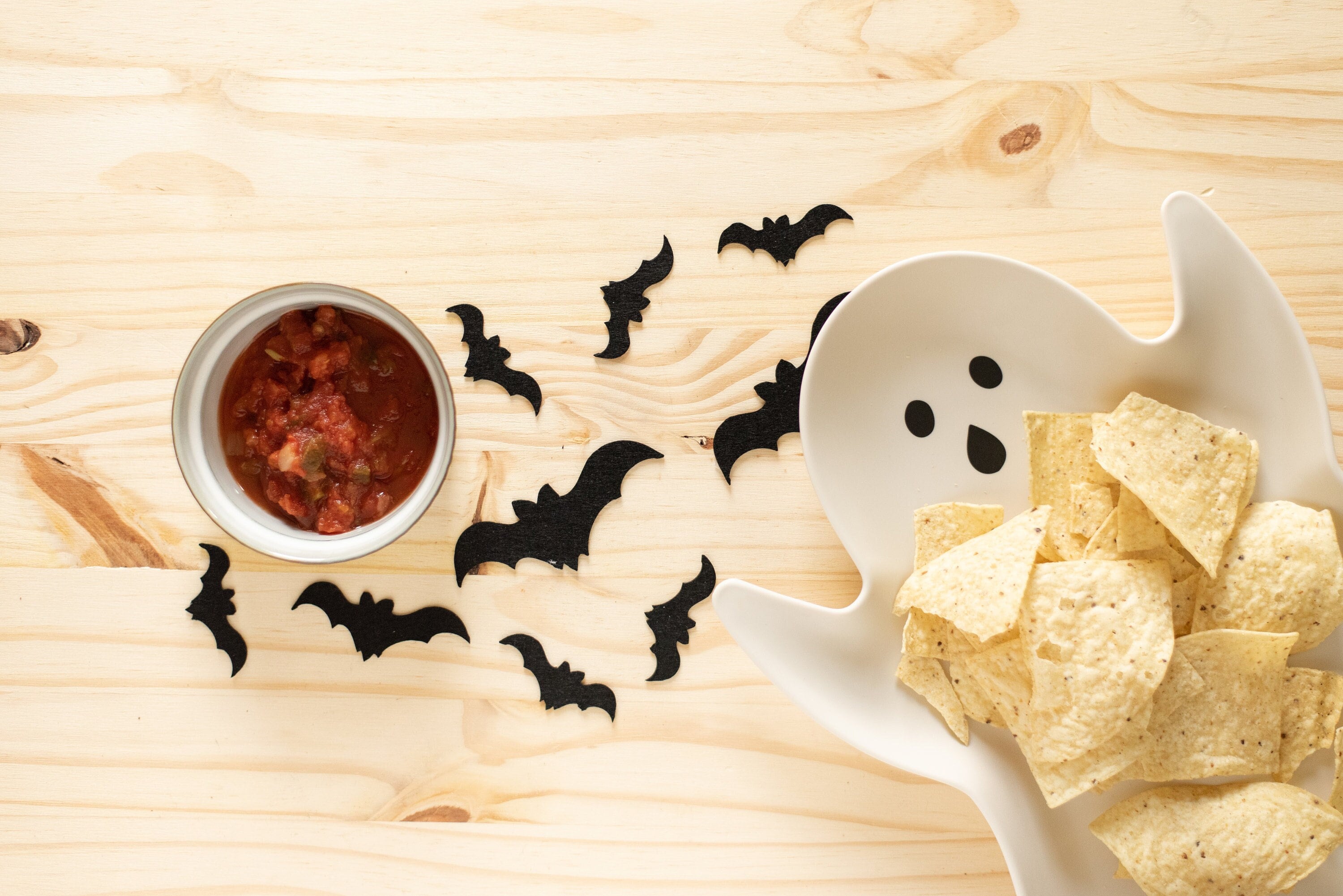 Bat Confetti for Halloween Tabletop Decor or Halloween Crafts Bat Confetti for Halloween Tabletop Decor or Halloween Crafts