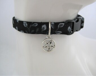 pentagram cat collar