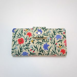 Cartera de mujer, Cartera plegable, Cartera larga, Cartera vegana, Rifle Paper Co.