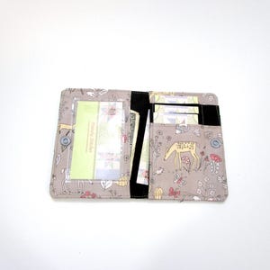 Cartera pequeña para mujer, cartera minimalista, cartera vegana