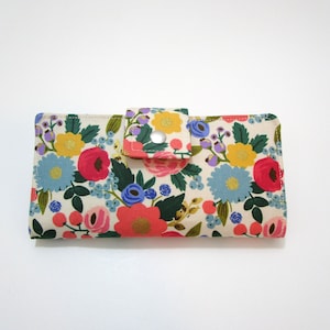 Cartera de mujer, Cartera de mujer, Cartera larga, Cartera vegana, Rifle Paper Co.