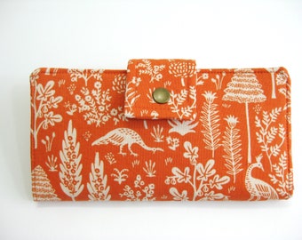 Floral Womens Wallet,  Ladies Wallet, Vegan Wallet, Rifle Paper Co.