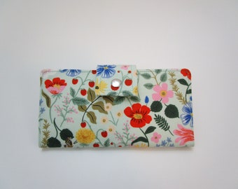 Womens Wallet,  Ladies Wallet, Long Wallet, Vegan Wallet, Rifle Paper Co.