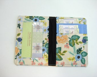 Small  Wallet, Pocket Wallet, Small Wallet,Rifle Paper Co. Minimalist Wallet, Vegan Wallet