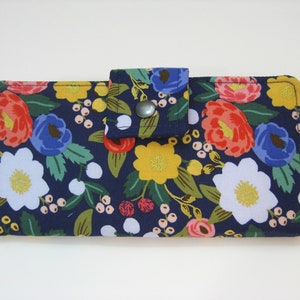 Cartera para mujer, Cartera para mujer, Cartera vegana, Embrague bifold, Rifle Paper Co.