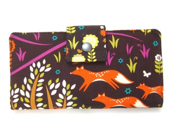 Ladies Wallet, Fox Wallet, Wallets For Womens, Fabric Wallet