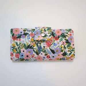 Cartera para mujer, Cartera floral para mujer, Cartera de tela, Cartera vegana, Rifle Paper Co.