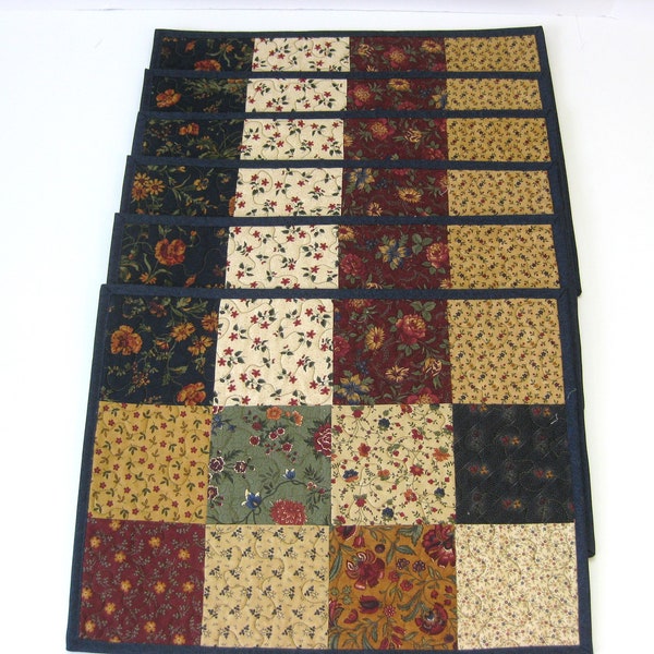 Quilted Placemats Etsy