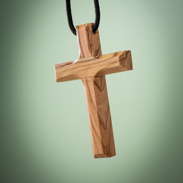 Cross/Olive Wood/Hand carved/Bethlehem/Holy land/CC01