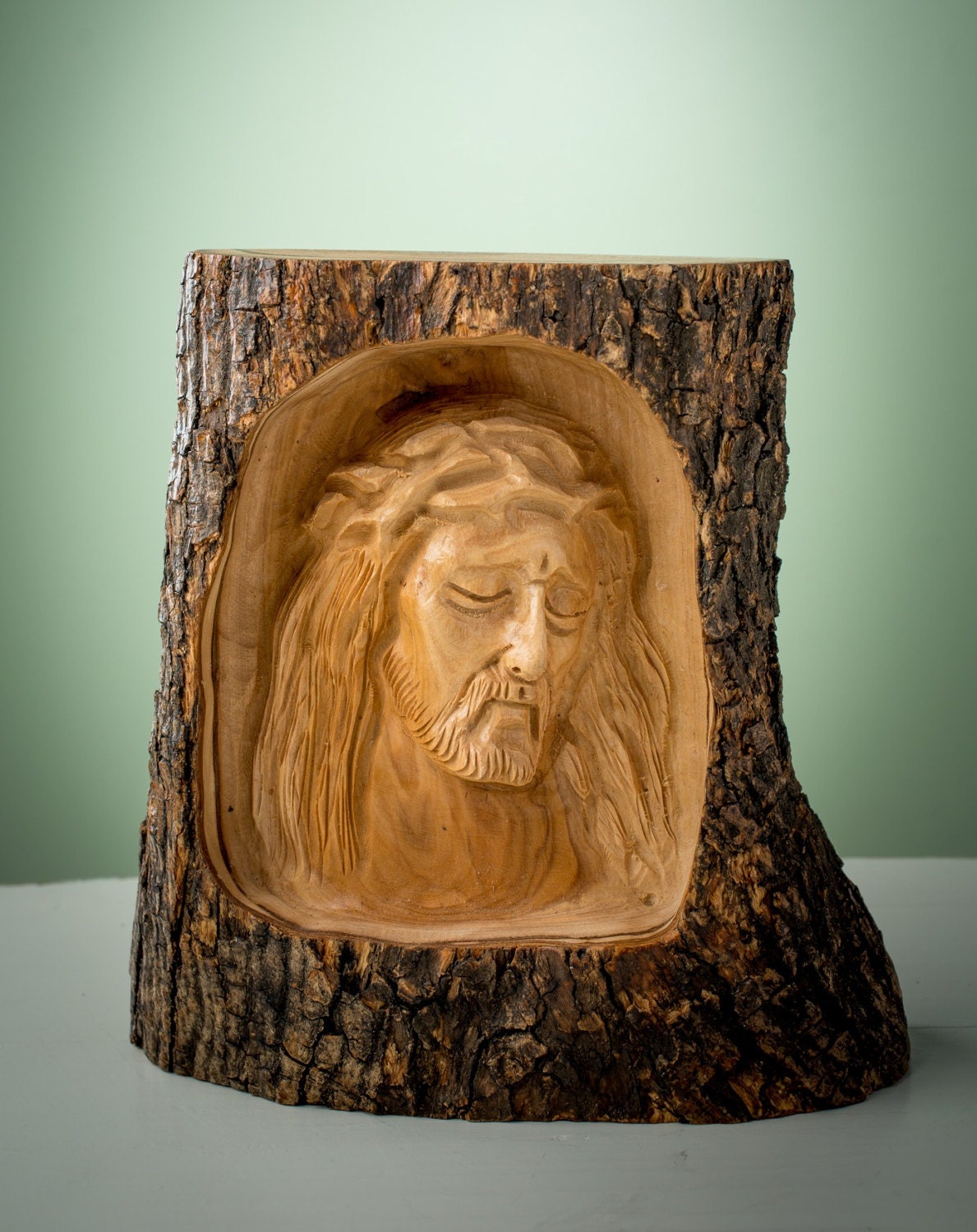 ビンテージ　70s wood sculpture オリーブ ビンテージ 70s wood sculpture オリーブ