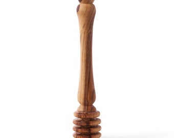 K02/Honey Dipper/Olive Wood/Honey Dipper/Holy Land/Handmade/Kitchen Utensil/Encouragement Gift