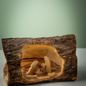 E05SB/Nativity/Olive Wood/Hand carved/Christmas/Bethlehem/Holy land