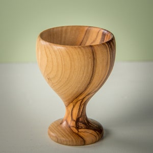 MS01/Olive Wood/Communion Cup/Holy Land/Handmade/Prayer/Encouragement Gift