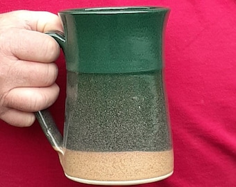 LARGE MUG 26-32 OZ, Huge Handmade Mug, Giant Mug, Tankard, Beer Stein, Tea Mug Big Coffee Mug Ceramic Pottery  Cocoa Food Safe Hot Chocolate