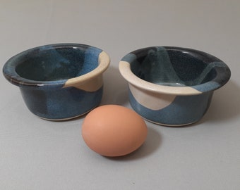 TWO ROUND Mini BOWLS, by Stegall's Pottery