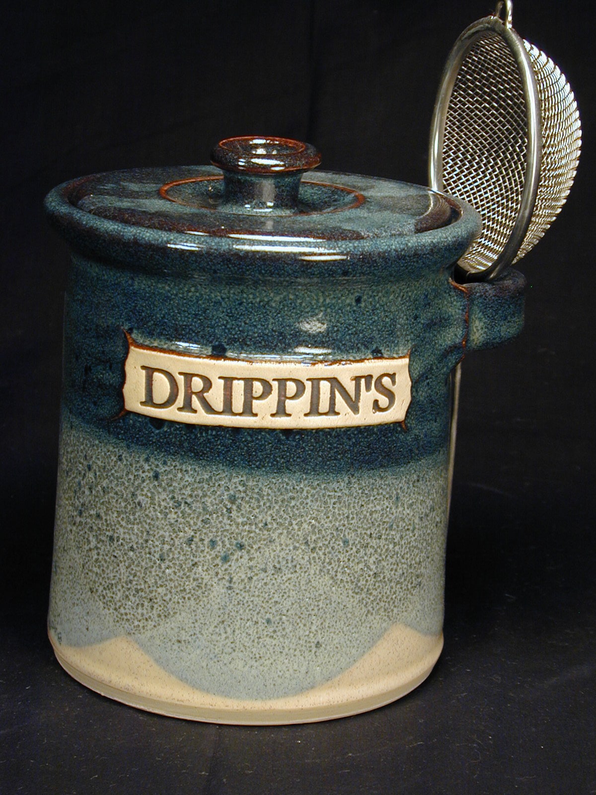Grease Jar Drippings Jar Pottery Ceramic Drippings Etsy
