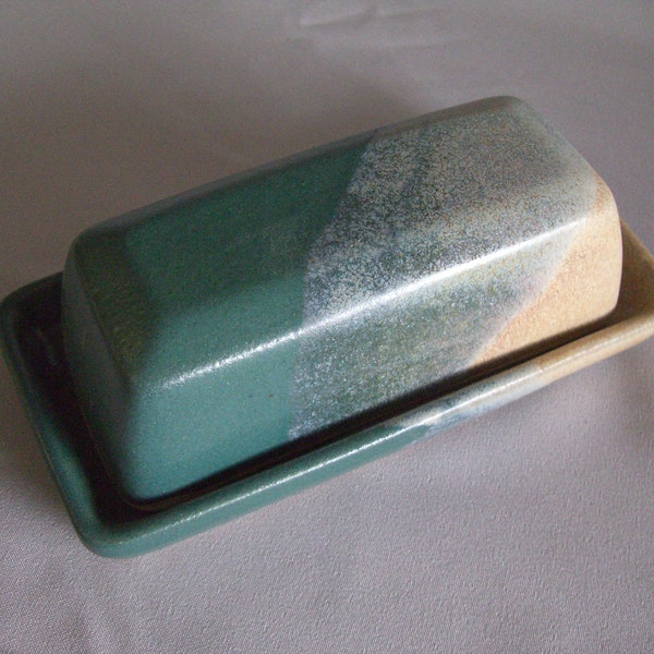 Pottery Butter Dish Etsy