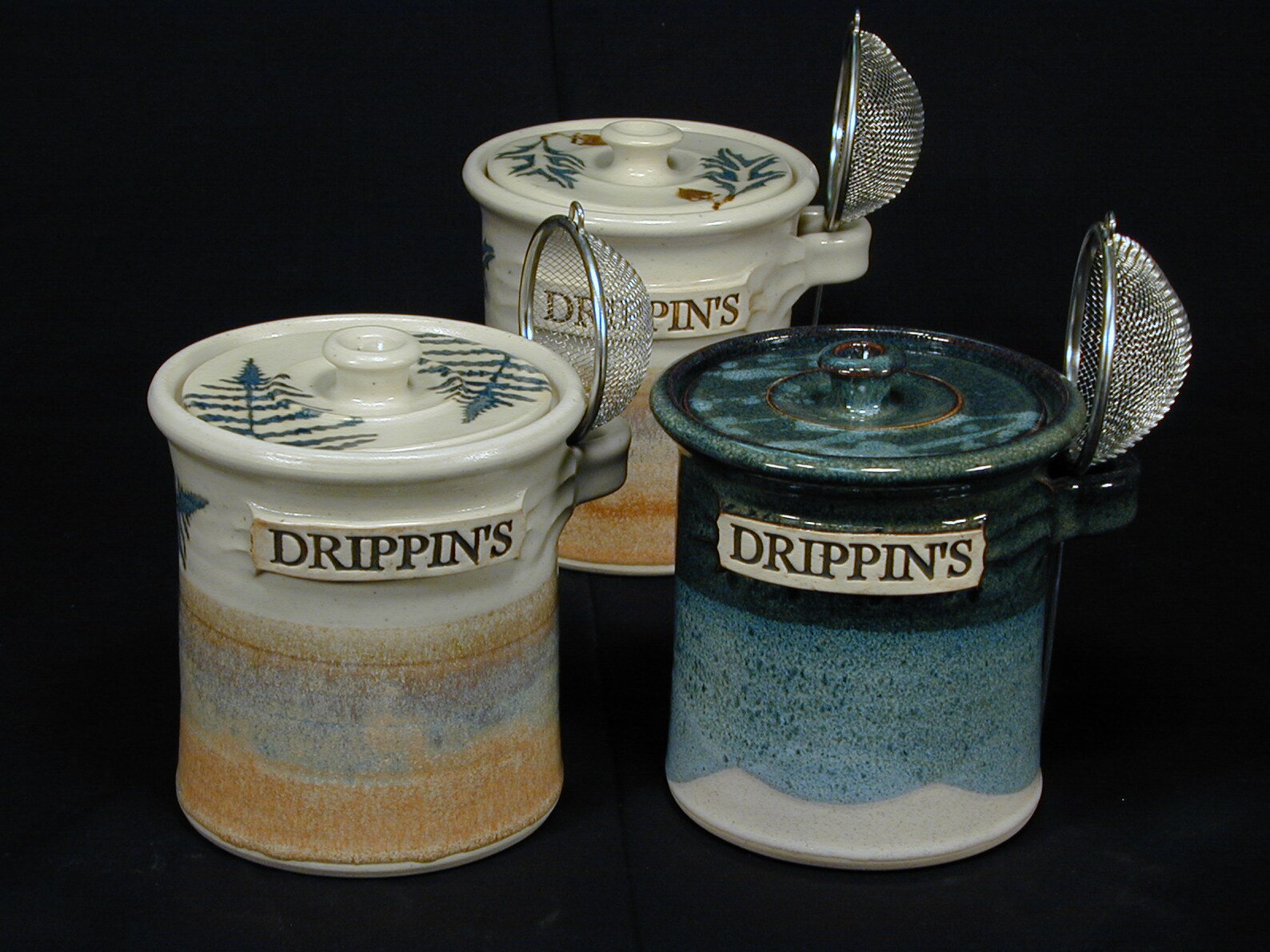 Grease Jar Drippings Jar Pottery Ceramic Drippings Etsy