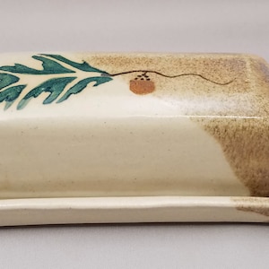 ELEGANT Covered Butter Dish, Great HOUSEWARMING Gift, Wedding Gift , 7 Glazes Patterns, Ceramic and Pottery  Dish by Stegall&#39;s Pottery