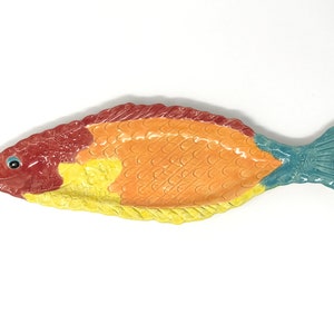 Red/Orange/Yellow Fish Platter