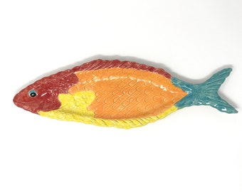 Red/Orange/Yellow Fish Platter