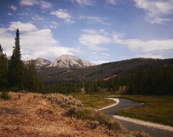 Bridger Teton National Forest Print, Grand Tetons Photography, Nature Lover Gift, Wyoming Photography, Grand Teton Gift, Jackson Hole Art