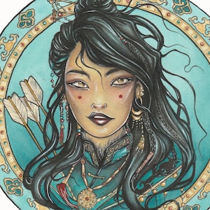 Khutulun - Original Painting