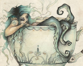 Tea Ceremony A4 Art Print